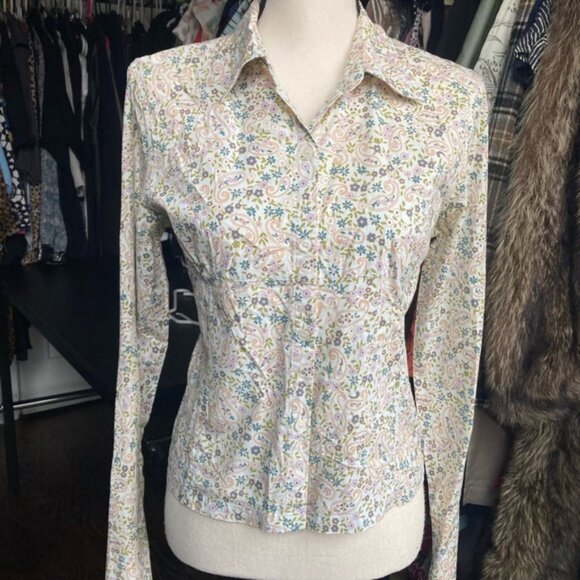 Women's Bluenotes stretcy Blouse, S, Multicolor - Picture 1 of 4